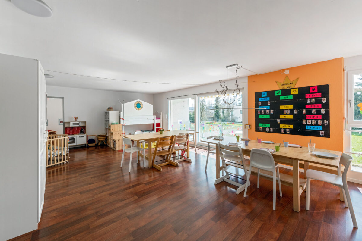 Räumlichkeiten - Kita Kinderwelt Kirchberg